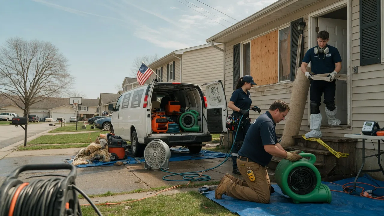 Water Damage Restoration in Utica, MS near me